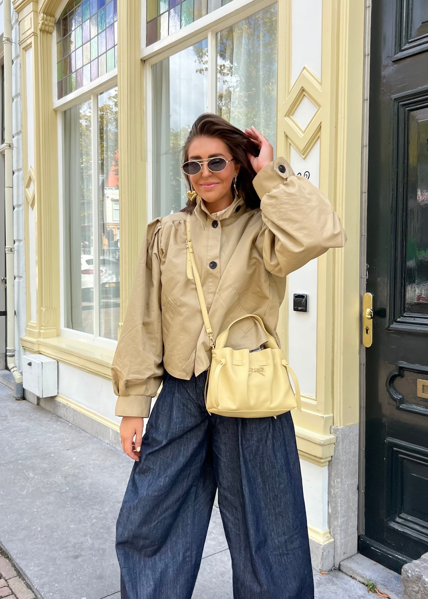 Butter yellow CJ bag