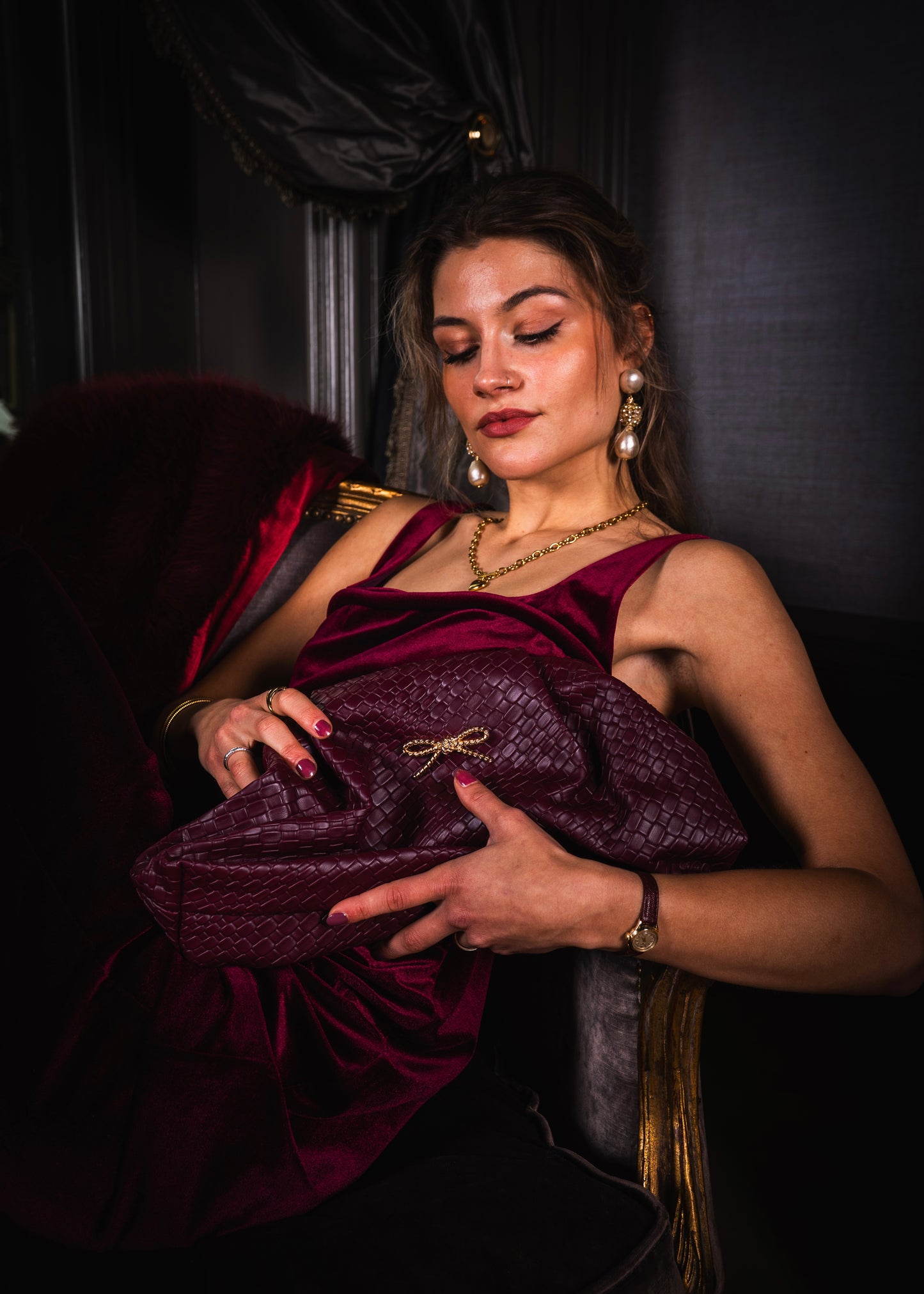 The Bordeaux CJ Clutch