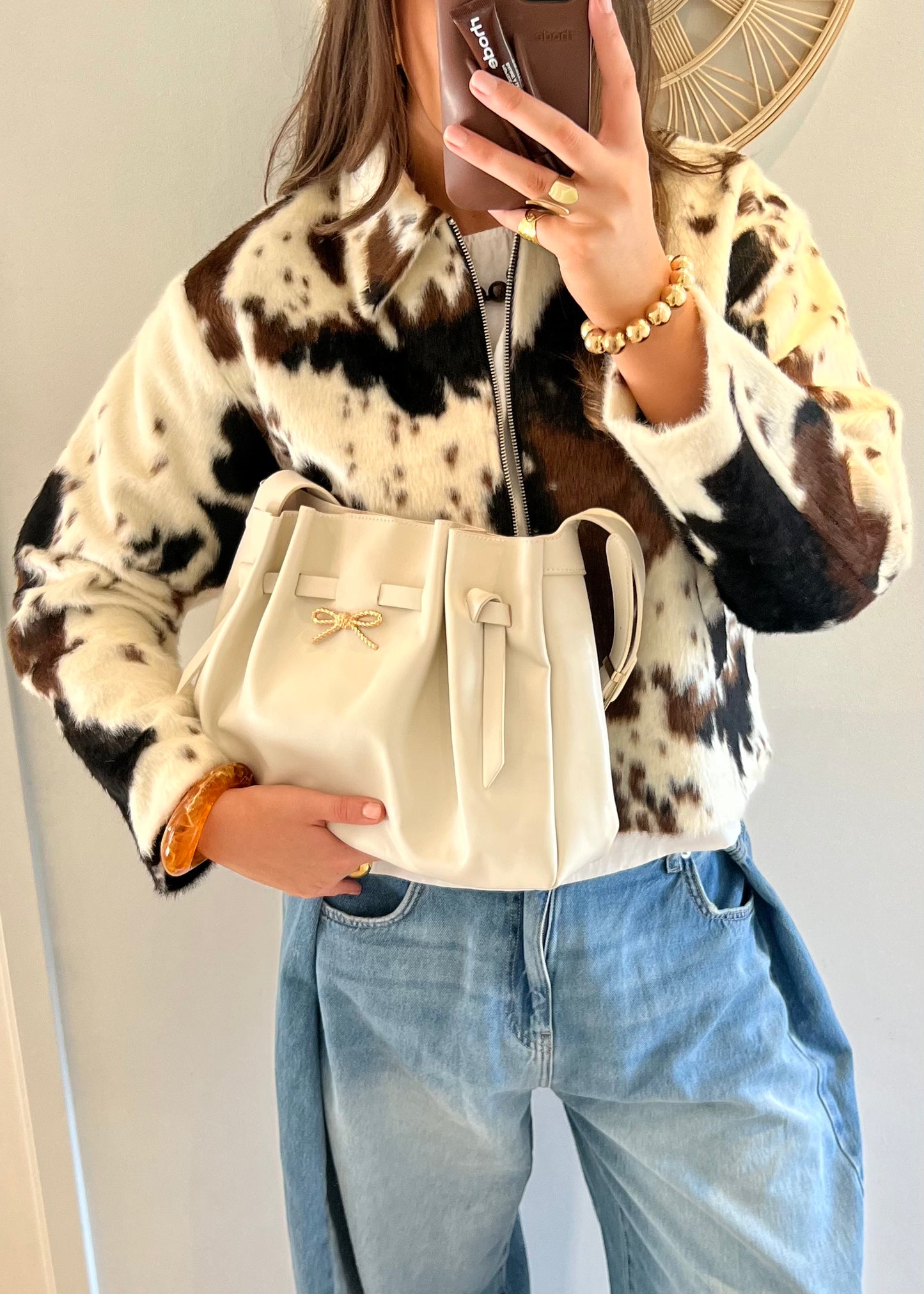 CJ Bag Cream handtas