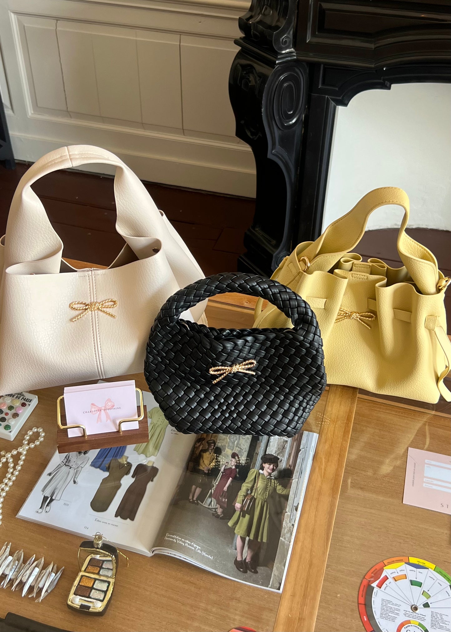 Butter yellow CJ bag