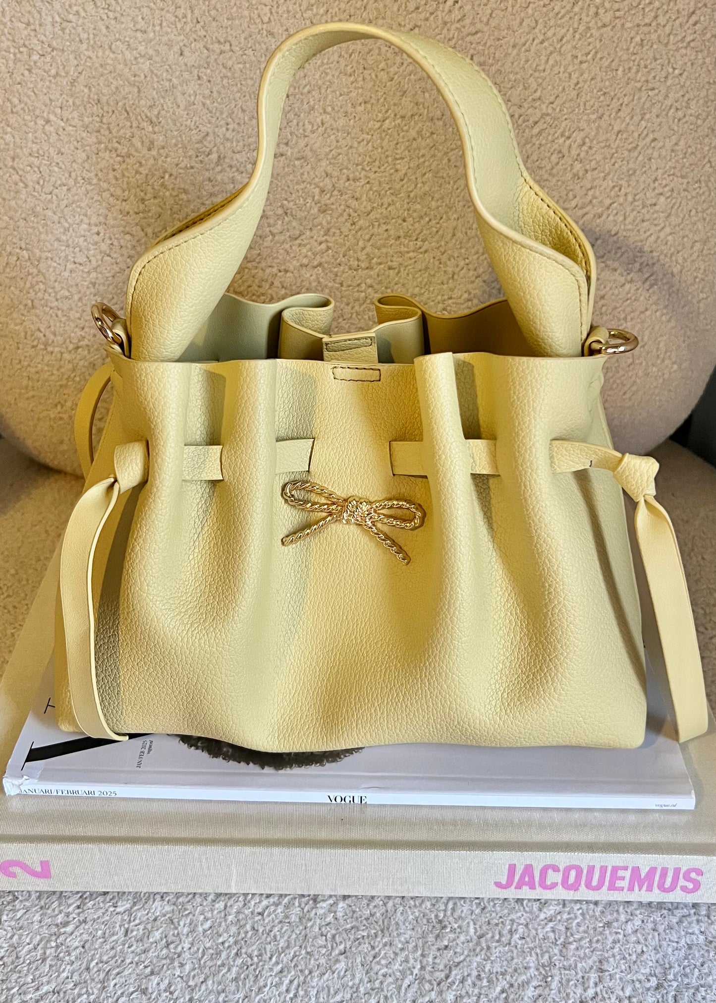Butter yellow CJ bag