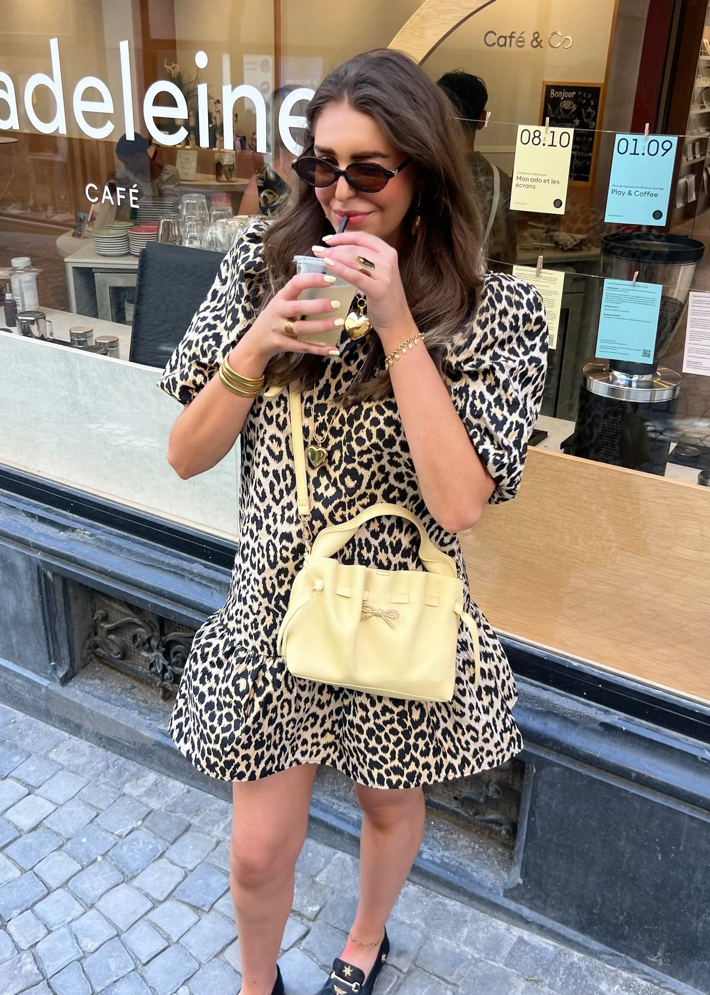 Butter yellow CJ bag
