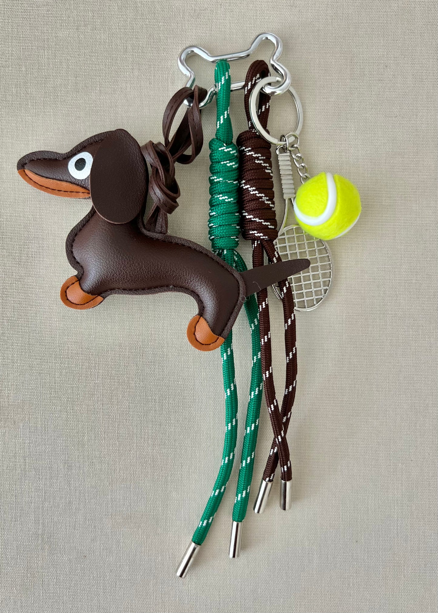 Brown funky charm