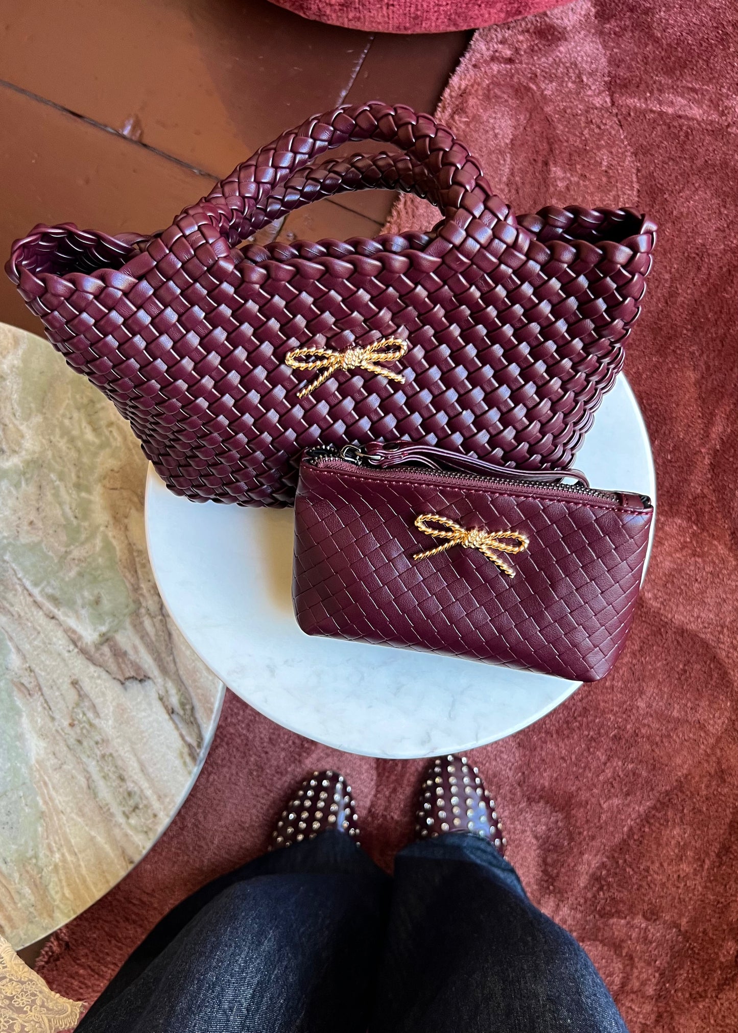 CJ Bag Bordeaux handtas