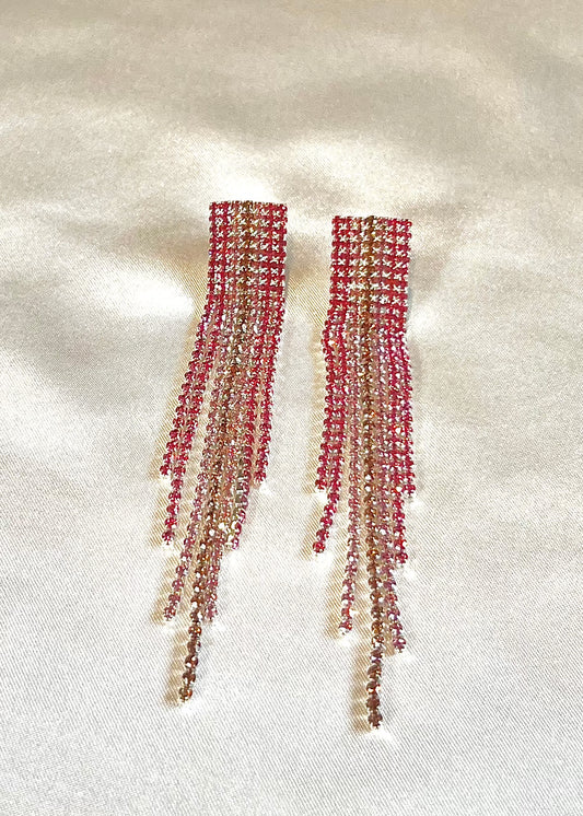 Pink Party Earrings