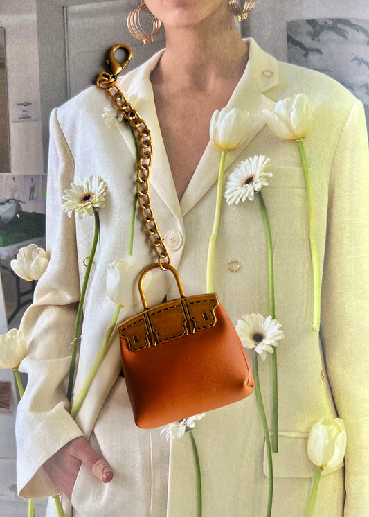 Brown Bag charm