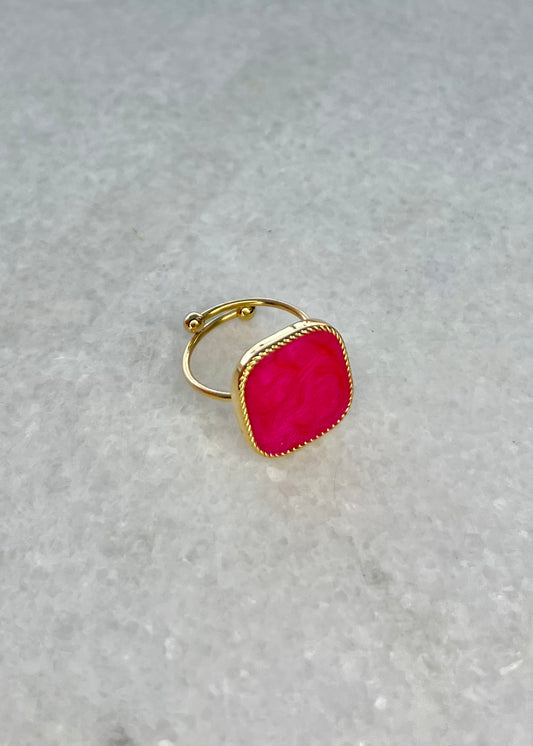 Red Stone Ring