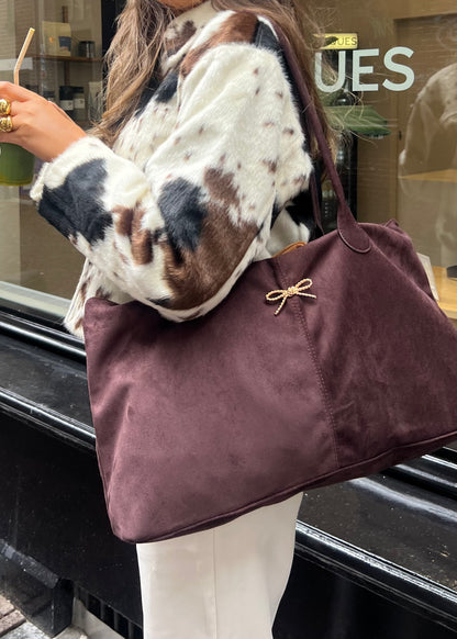 CJ Bag Suéde laptop tas
