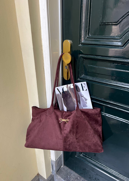 CJ Bag Suéde laptop tas