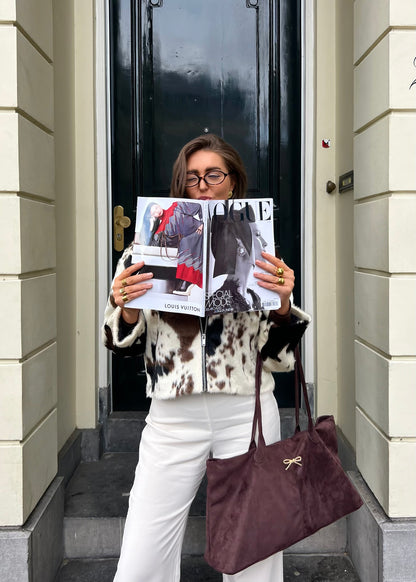 CJ Bag Suéde laptop tas