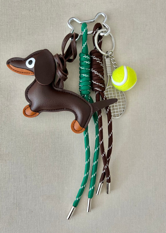 Brown funky charm