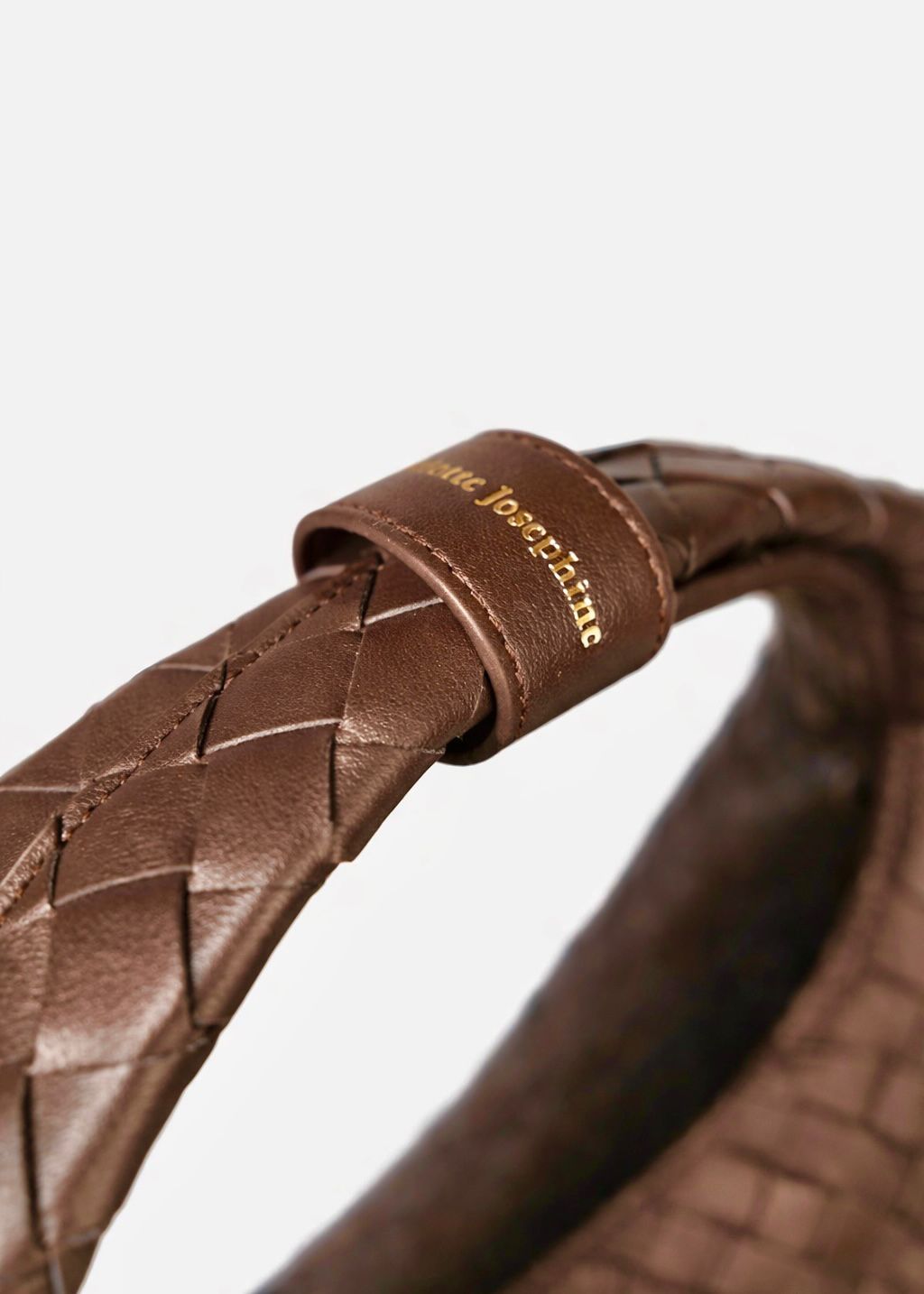 Handwoven leather bag made in Italy, CJ Bag Le Tressé by Charlotte-Joséphine